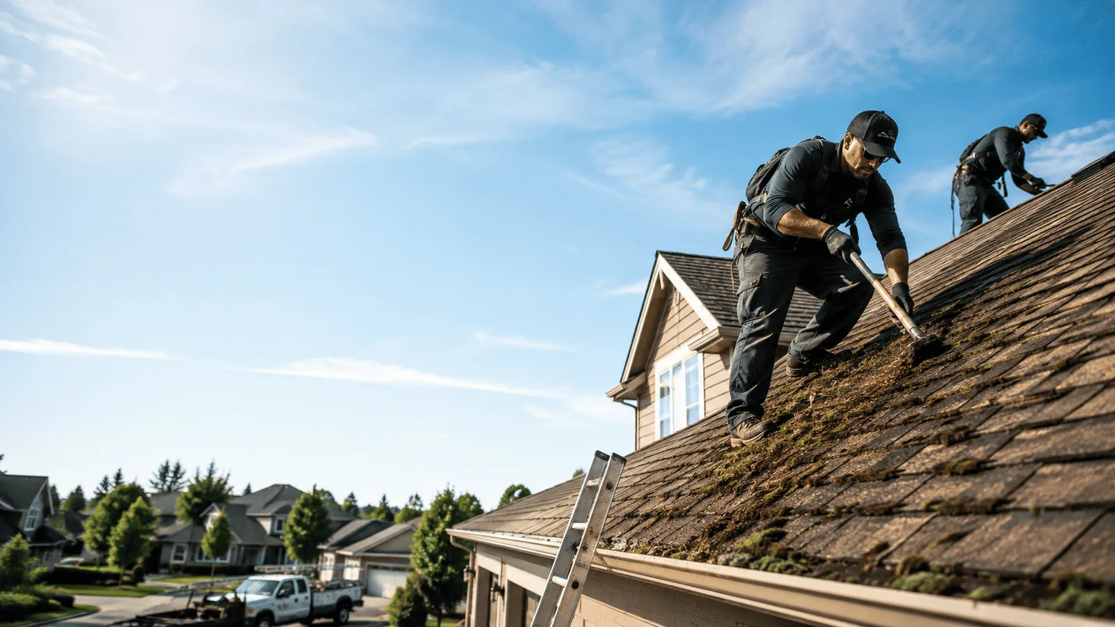 Roof Moss Removal in Mckees Rocks, PA near me